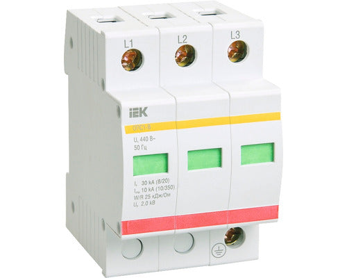 Descarcator Pentru Supratensiune Iek 3p 400v Max. 40ka