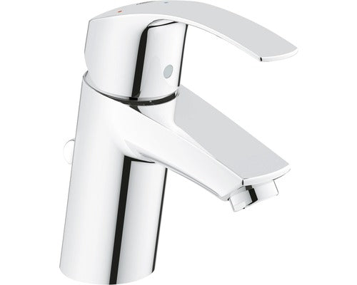 Baterie lavoar GROHE, cu set evacuare cu tija, crom