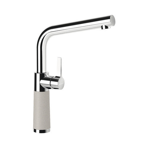 Baterie bucatarie monocomanda SC-540, pipa inalta, cartus ceramic, Cristalite Beton
