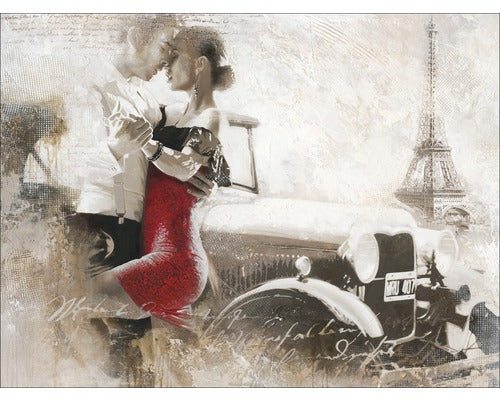 Tablou Canvas French Affair 84x116 Cm