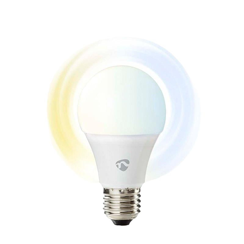 Bec led smart wifi nedis, e27, 9w, 806lm, 2700k-6500k