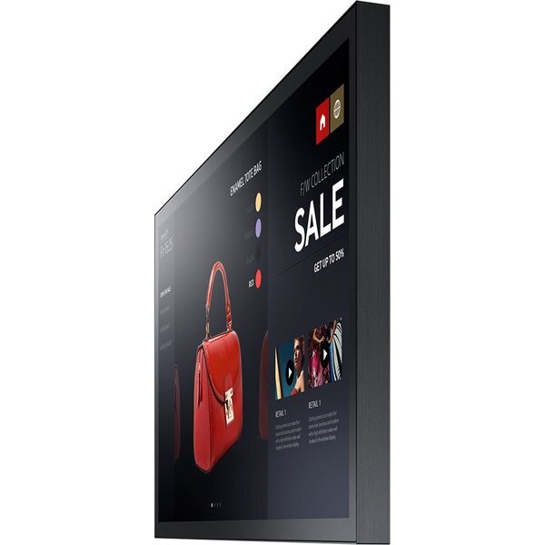 Display Profesional SAMSUNG LH43PMFXTBC, 43", Full HD, Touch, 60Hz, Clasa G, Negru