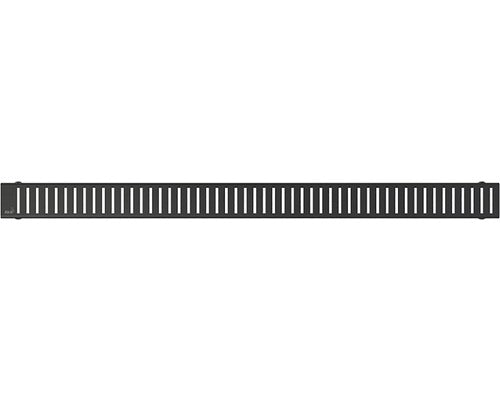 Gratar perforat pentru rigola dus Pure Black 30 cm negru mat