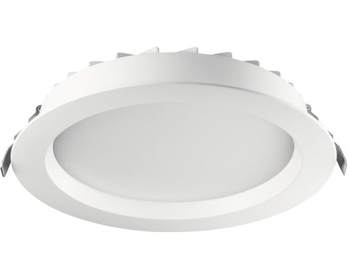 Spot incastrabil fix cu LED integrat Elia 25W 2600 lumeni IP54, 4000K, Ø228 mm, alb