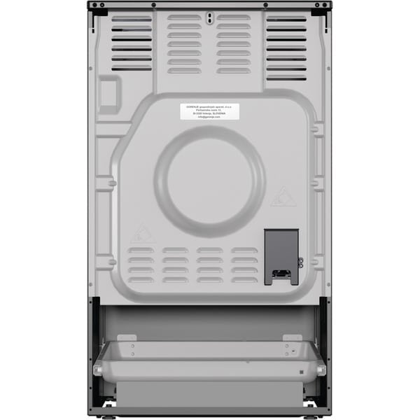 Aragaz GORENJE GECS5B70CLB, 4 arzatoare, Electric, L 50 cm, Grill, Negru