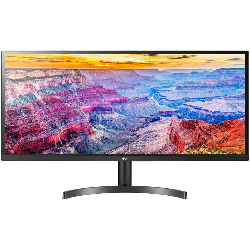 Monitor LED IPS LG 34", UltraWide Full HD, HDMI, 75Hz, HDR, FreeSync, Negru, 34WL500B