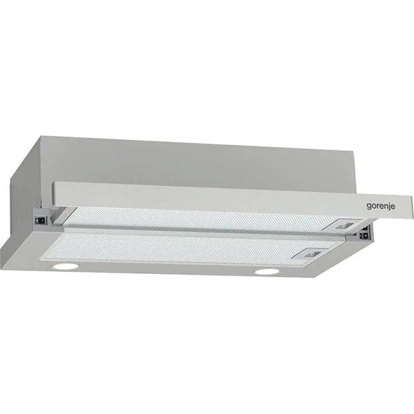 Hota incorporabila Gorenje BHP603E9X, 2 motoare, 350 m3/h, L 60 cm, inox