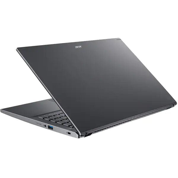 Laptop ACER Aspire 5 A515-57-592R, Intel Core i5-1235U pana la 4.4GHz, 15.6" Full HD, 8GB, SSD 512GB, Intel Iris Xe Graphics, Free DOS, Gri