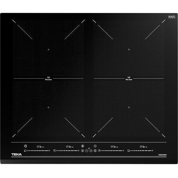 Plita Incorporabila Teka IZF 64600 BK MSP, Inductie, 4 zone de gatit, 60cm, Negru