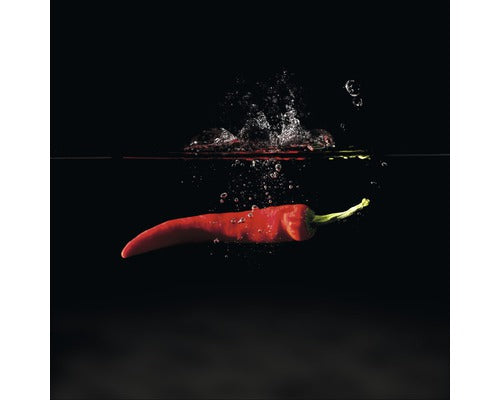 Tablou Sticla Modern Vegetable I 30x30 Cm
