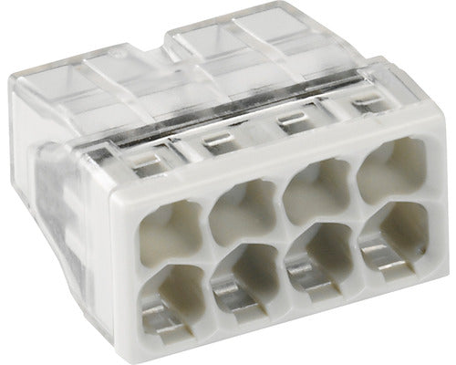 Cleme Legaturi Rapide Cabluri Wago 4x 0, 6-0, 8 Mm², 50 Buc. (Gama 243-211)