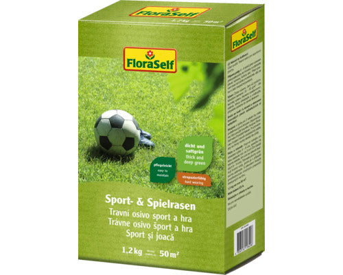 Seminte Gazon Sport Si Joaca Floraself 1, 2 Kg 50 Mp
