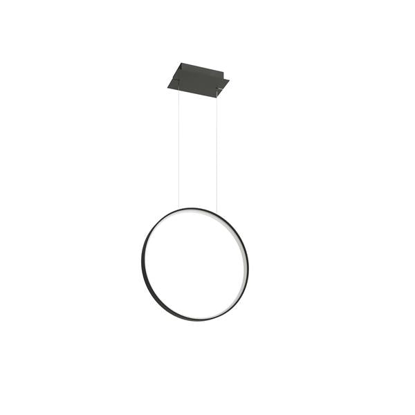 Lampa suspendata Rio 55 Led Negru Modern Design Sollux