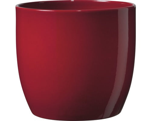 Masca Ghiveci Basel Ø 19 Cm H 18 Cm Bordeaux