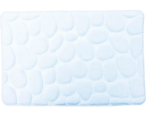 Covoras De Baie Antiderapant Msv Pebbles 40x60 Cm Alb