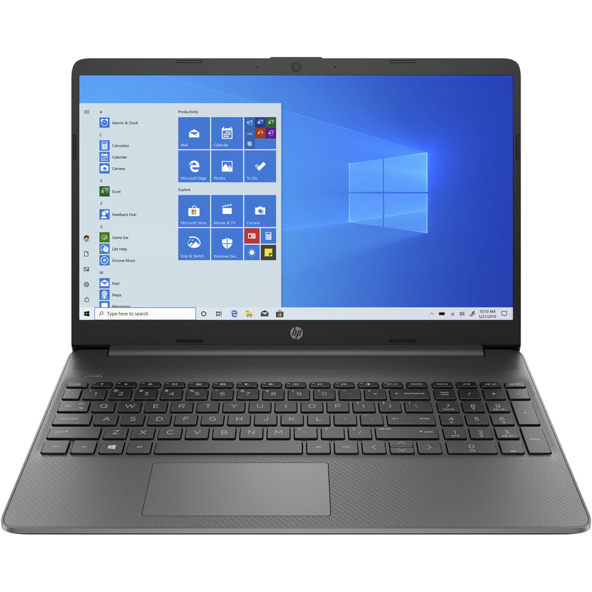 Laptop HP 15s-eq1024nq, AMD Ryzen 5 4500U pana la 4GHz, 15.6" Full HD, 8GB, SSD 256GB, AMD Radeon Graphics, Windows 10 Home, gri