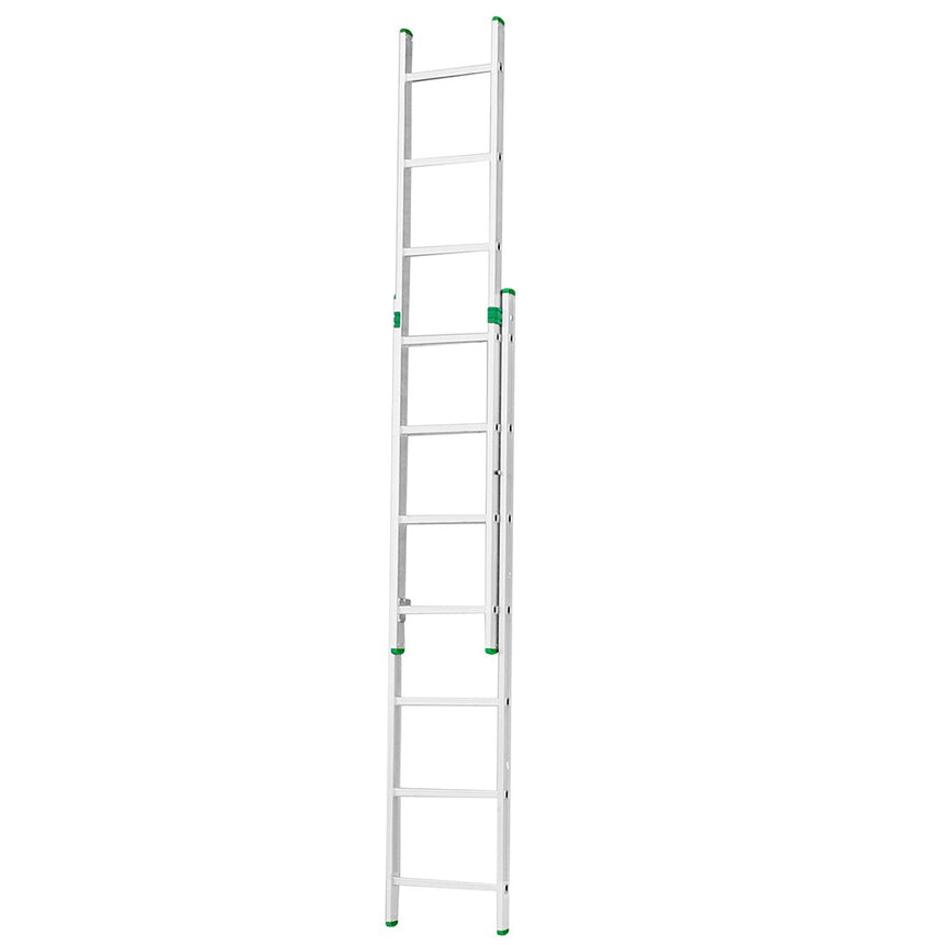 Scara cu 2 tronsoane culisanta Alverosal 7 trepte Eurostyl, 3.13 m
