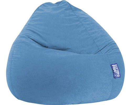 Fotoliu Puf Beanbag Easy L Albastru 70x90 Cm