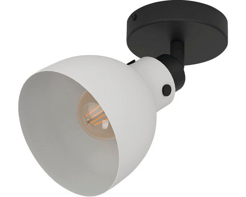 Spot Aplicat Matlock E27 Max. 1x40w, Negru/gri