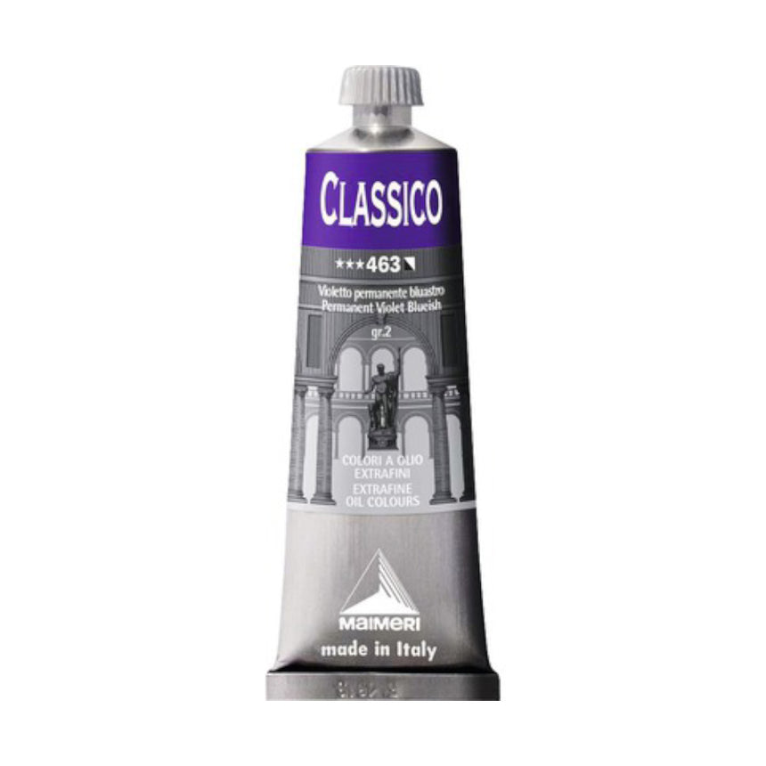 Culoare in Ulei Classico Maimeri, Permanent Violet Blueish, 60 ml