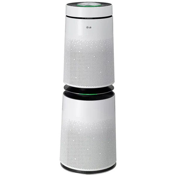 Purificator de aer LG PuriCare AS95GDWV0, 91mp, Senzor PM 1.0, SmartThinQ, WiFi, Filtru HEPA, Clean Booster, Alb