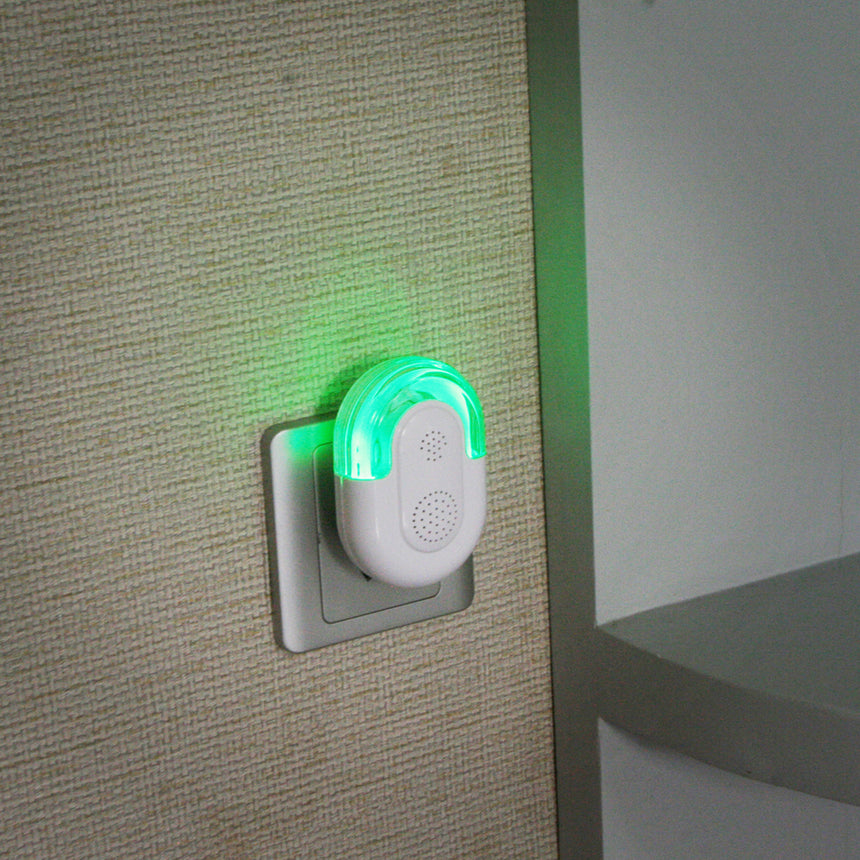 Lampa Veghe LED Flink, 0.4W, lumina rece, detectie calitate aer