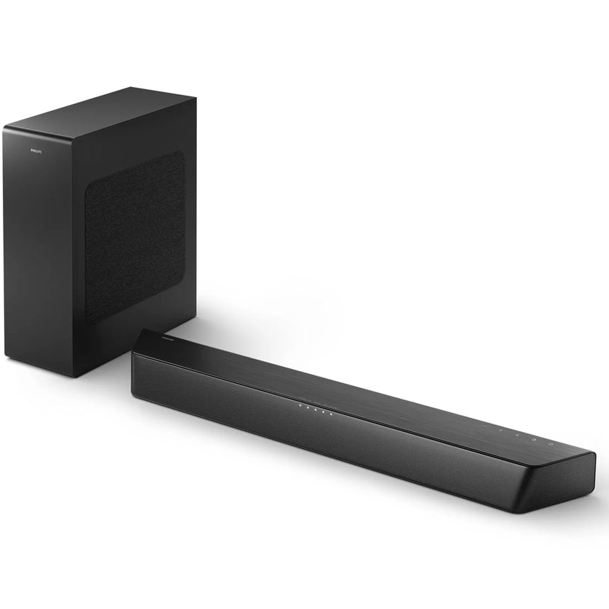 Soundbar Philips TAB7207/10, 2.1, 260W, Dolby Digital Plus, Subwoofer Wireless, Negru