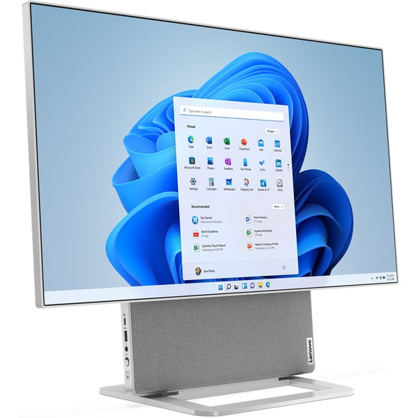 Sistem All-in-One Lenovo Yoga AIO 7 27ARH7 cu procesor AMD Ryzen 7 6800H pana la 4.70 GHz, 27" UHD IPS, 16GB LPDDR5, 1TB SSD M.2 2280 PCIe 4.0x4 NVMe, Integrated AMD Radeon 680M Graphics, Windows 11 Home