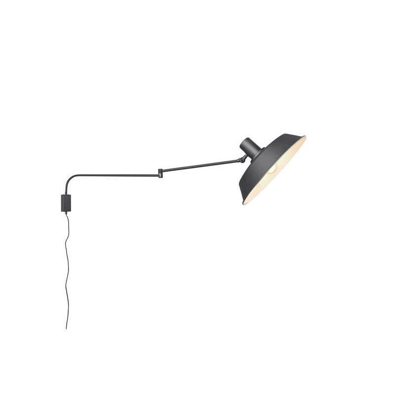 Lampa de perete, Trio, Metal, Soclu E27, Gri