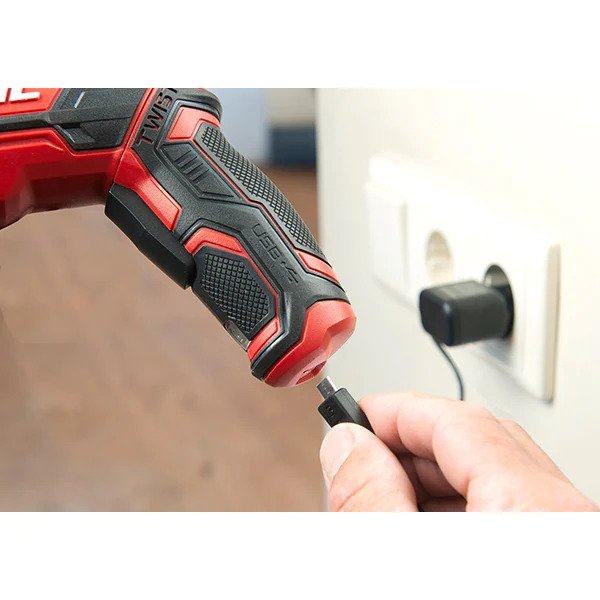 Surubelnita electrica SKIL RED 2710AA , 4V, 1,5 Ah, 1 baterie + incarcator, rosu/negru