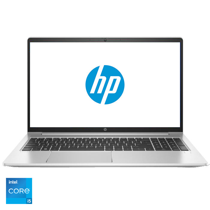 Laptop HP ProBook 450 G8 cu procesor Intel Core i5-1135G7, 15.6", Full HD, 8GB, 256GB SSD, Intel® Iris® XeGraphics, Free DOS, Silver