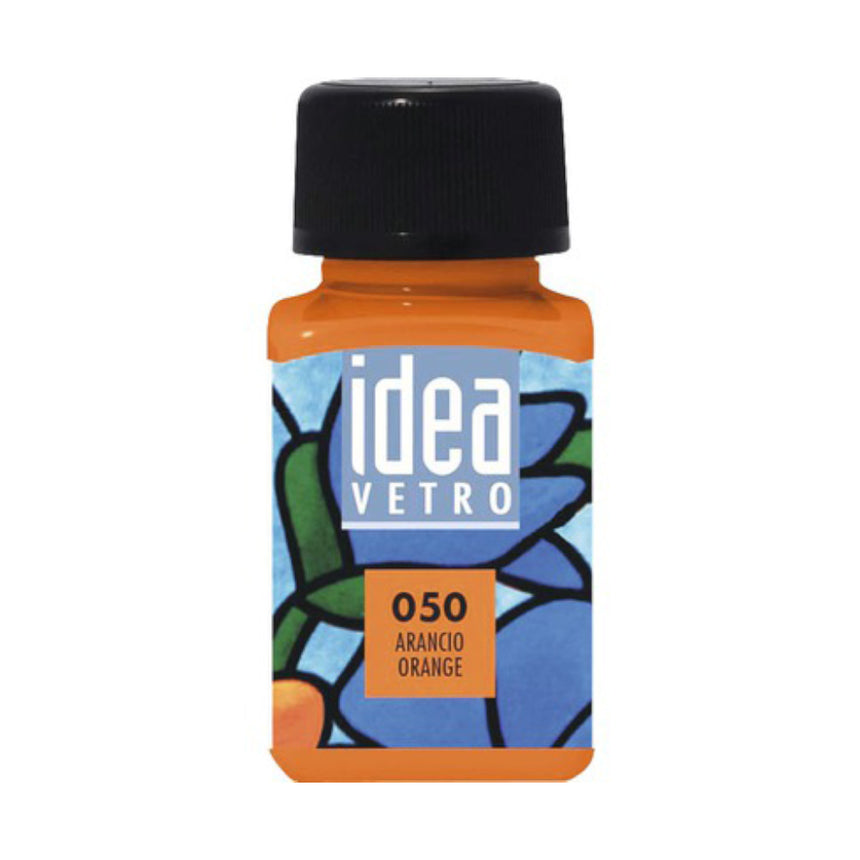 Vopsea pentru Pictura Sticla Idea Vetro Maimeri - Orange - 60 ml