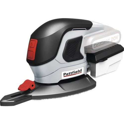 Slefuitor cu talpa delta fara acumulator Pattfield PE-20 DSB 20V, accesorii incluse