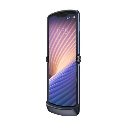 Telefon mobil Motorola Moto RAZR, Dual SIM, 256GB, 8GB RAM, 5G, Polished Graphite