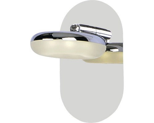 Aplica cu LED integrat Ohio 5W 500 lumeni, pentru baie IP44, crom