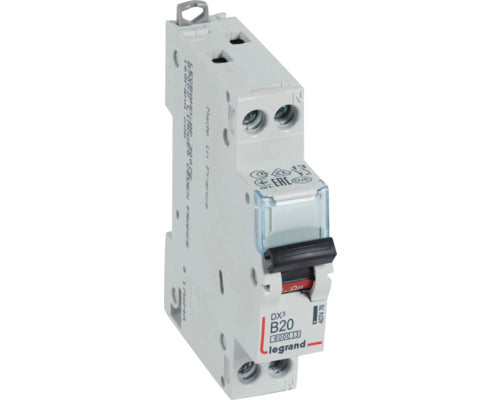 Intreruptor Automat Legrand Dx3 1p+n 20a 6ka, Curba B