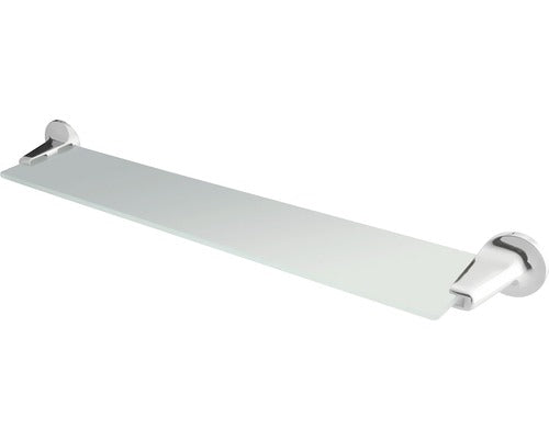 Raft baie (etajera) Bisk Ontario BIS00211, 570x55x110 mm, Sticla mata