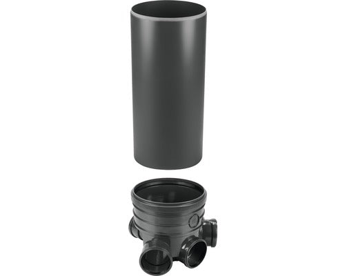 Camin Pentru Inspectie VODALAND 1 Intrare 400 mm / 1 Iesire 160 mm Gri