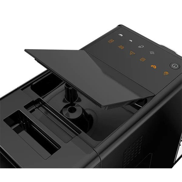 Espressor automat, Beko, 1350W, 19bar, 1.5l, cu spumator de lapte, negru, 18.6x32x41cm