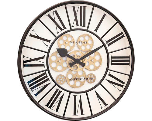 Ceas Perete Nextime William Alb Ø 50 Cm