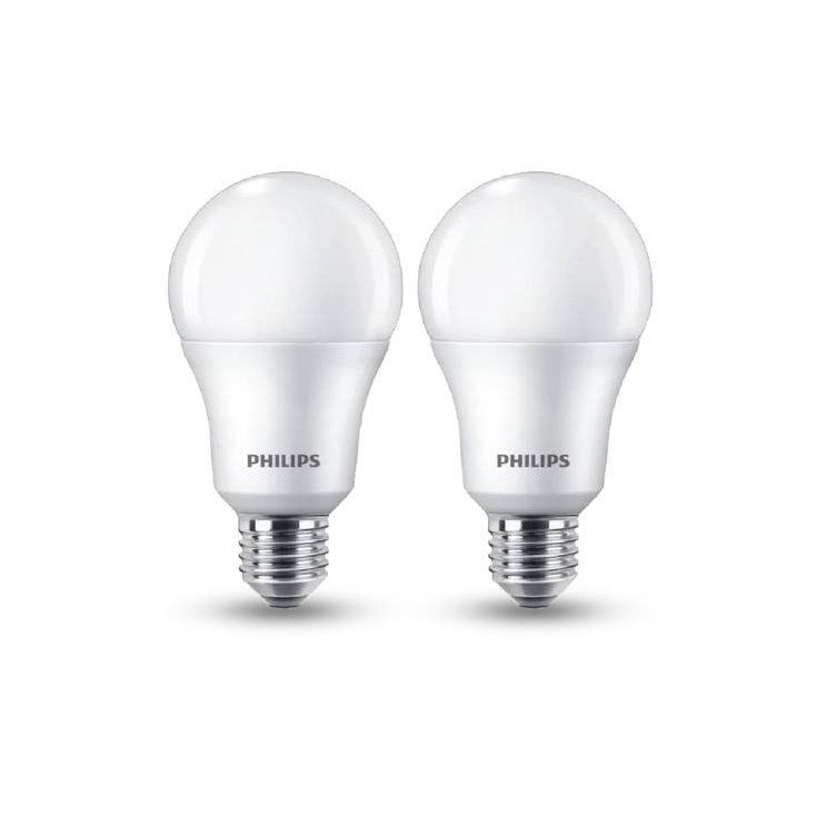 Set 2 Bec LED PHILIPS GLS E-27, A60, 10W, 4000lm