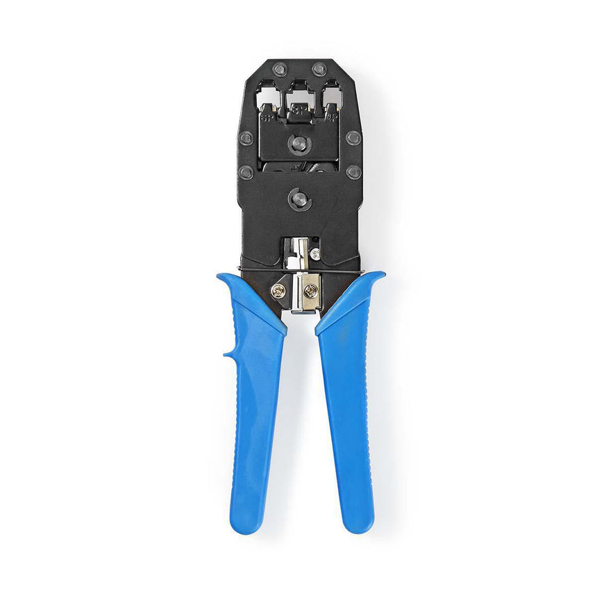 Cleste de sertizare RJ45 / RJ11 albastru Nedis