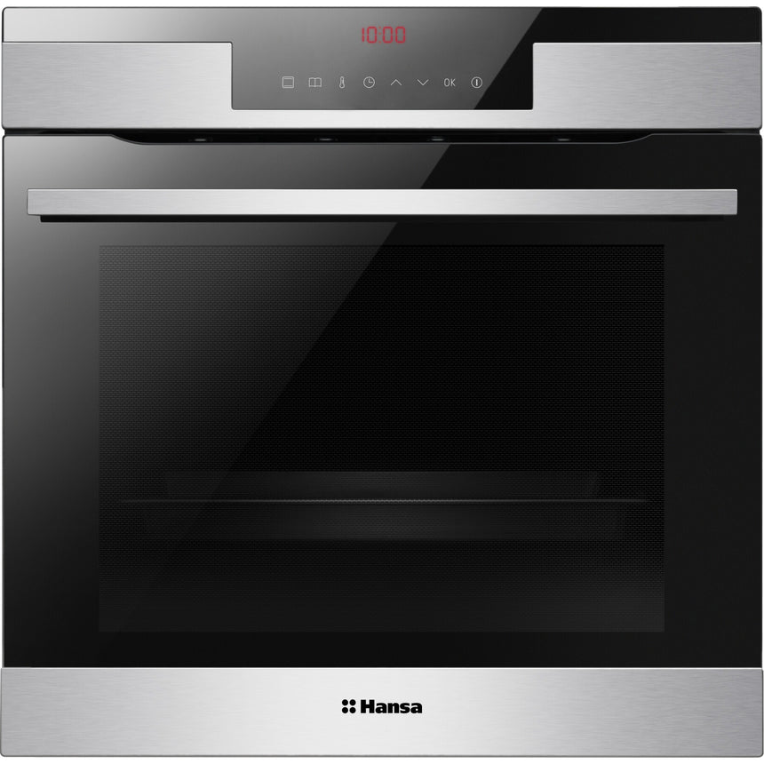 Cuptor incorporabil Hansa BOEI697220, 77 l, 12 Functii, Grill, Clasa A, Inox