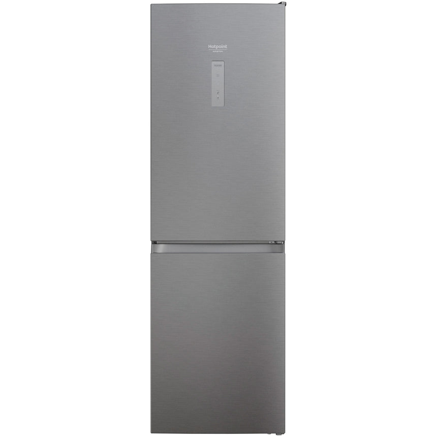 Combina frigorifica Hotpoint HAFC8 TO32SX, 335l, Total No Frost, Clasa E, H 191.2 cm, Inox