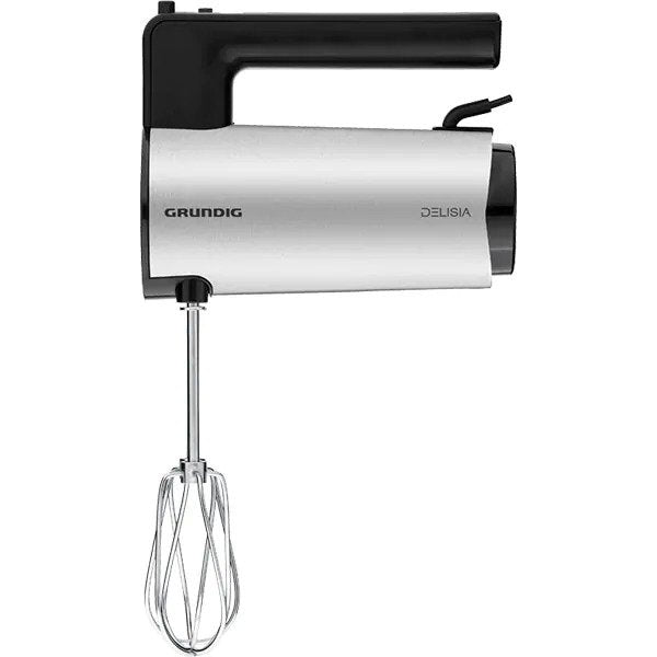 Mixer de mana GRUNDIG Delisia HM7680, 700W, 6 trepte viteza, Argintiu-Negru