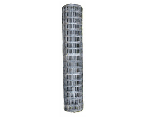 Plasa Gard Sudata Zincata 1, 7x20 M Argintiu