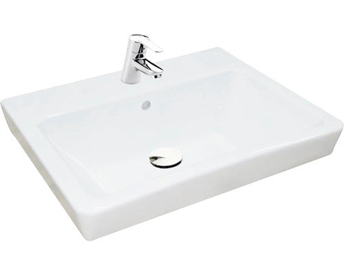 Lavoar Roca Caserta, 60 cm, Alb
