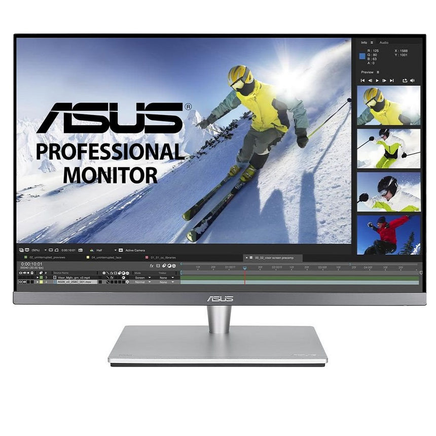 Monitorul ASUS ProArt P 24", WUXGA, HDR-10, 100% sRGB, Hardware Calibration, USB-C™, VESA DisplayHDR 400