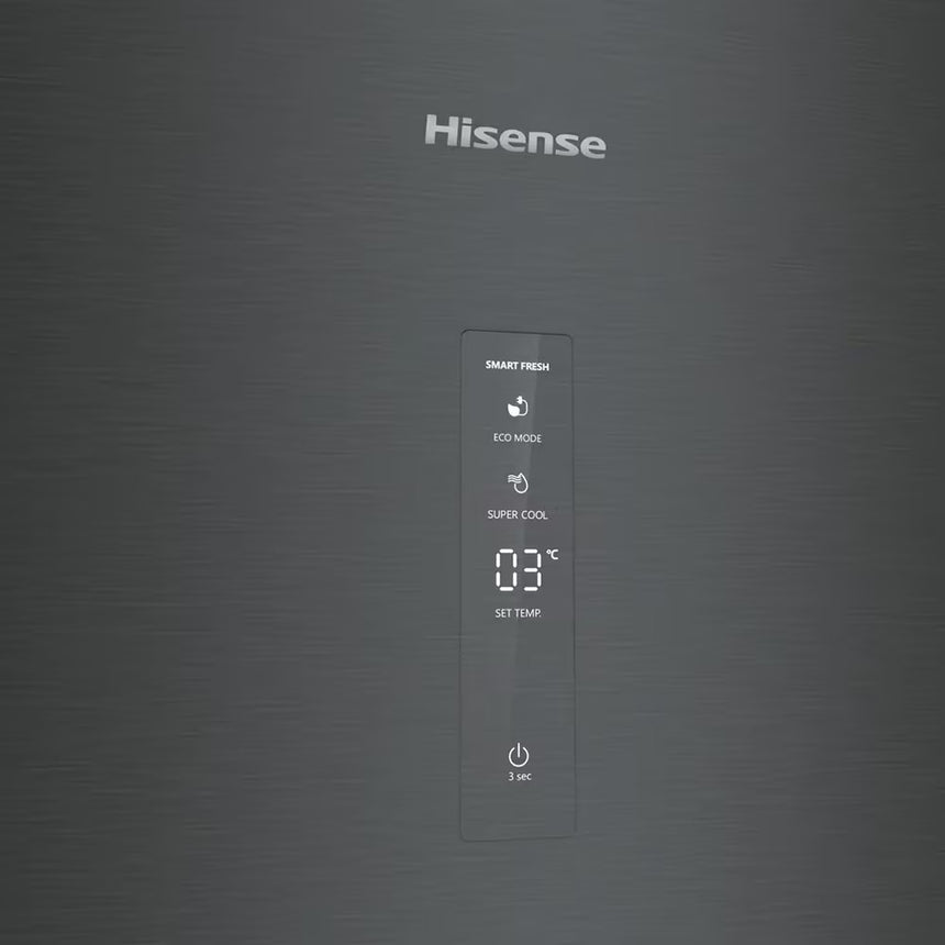 Frigider cu o Usa HISENSE RL528D4EFE, No Frost, 398 l, H 185 cm, Clasa E, Negru