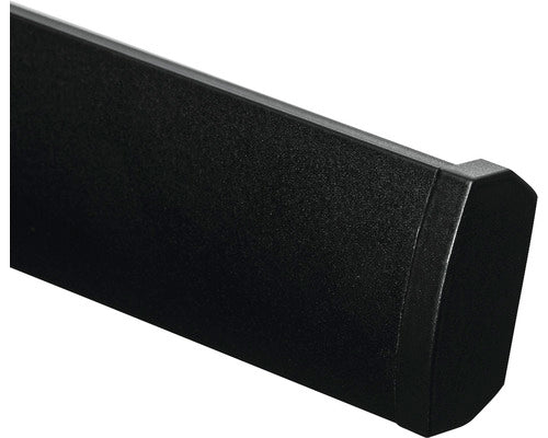 Set 2 Capete Aluminiu Pentru Bara Perdea Elr200-51, Negru